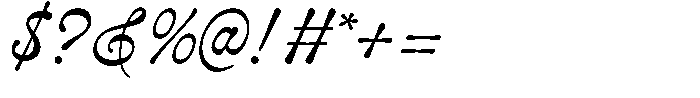 Monthera Font OTHER CHARS
