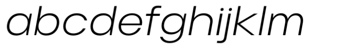 Montilla Extended Light Italic FONT