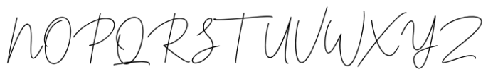 Monting Serif Script Font UPPERCASE
