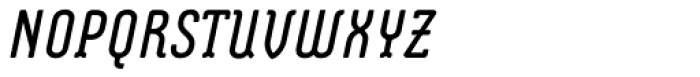 Montix Italic Font UPPERCASE