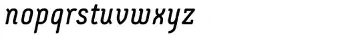 Montix Italic Font LOWERCASE