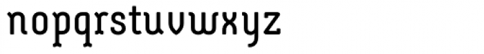 Montix Regular Font LOWERCASE