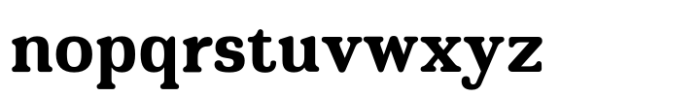 Montnapha Bold Font LOWERCASE