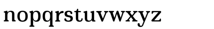 Montnapha Medium Font LOWERCASE