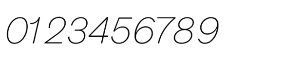 Monto Grotesk Display Ultra Light Italic Font OTHER CHARS
