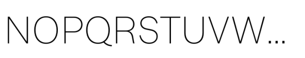Monto Grotesk Display Ultra Light Font UPPERCASE