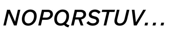 Monto Grotesk Medium Italic Font UPPERCASE
