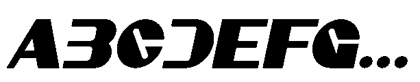 Montora Italic Font UPPERCASE