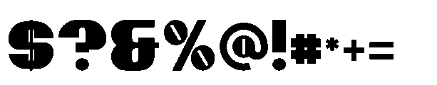 Montora Regular Font OTHER CHARS