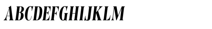 Montore Slant Font UPPERCASE