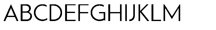 Montreal Light Regular Font UPPERCASE
