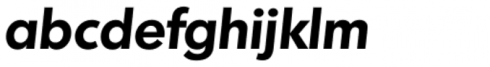 Montreal TS DemiBold Italic Font LOWERCASE