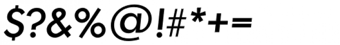 Montreal TS Medium Italic Font OTHER CHARS