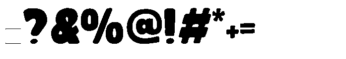 Montrek Font OTHER CHARS