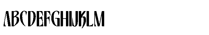 Montreo Display Font UPPERCASE