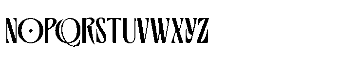 Montreo Display Font UPPERCASE