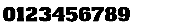 Montrex Slab Black Expanded High Display Font OTHER CHARS