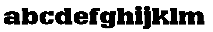 Montrex Slab Black Expanded High Display FONT