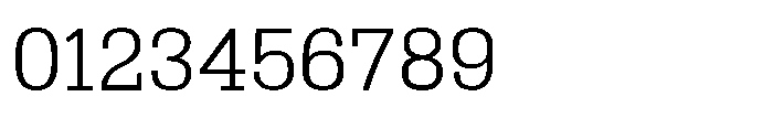 Montrex Slab Light Expanded High Subhead Font OTHER CHARS