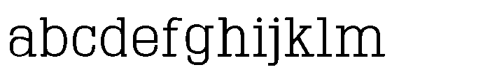 Montrex Slab Light Norm Display FONT