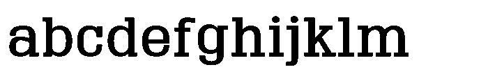 Montrex Slab Medium Expanded High Display FONT