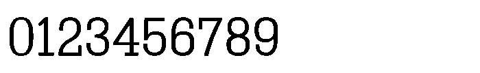 Montrex Slab Regular Condensed Low Subhead Font OTHER CHARS