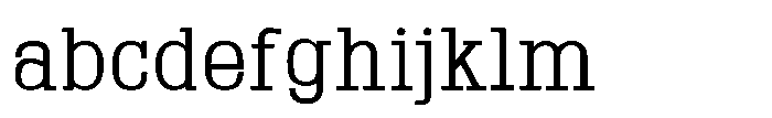 Montrex Slab Regular Condensed Low Subhead FONT
