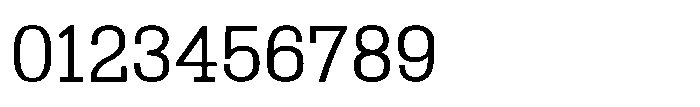 Montrex Slab Regular Expanded High Subhead Font OTHER CHARS