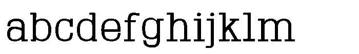 Montrex Slab Regular Expanded High Subhead FONT