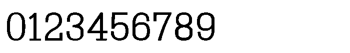 Montrex Slab Regular High Display Font OTHER CHARS