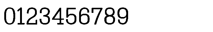 Montrex Slab Regular Norm Display Font OTHER CHARS