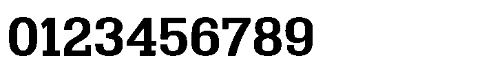 Montrex Slab Semi Bold Expanded High Display Font OTHER CHARS
