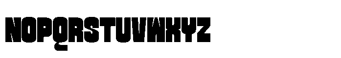 Montrica Display Font UPPERCASE