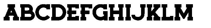 Monty Regular Font UPPERCASE