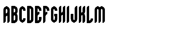 Monvara Bold Font UPPERCASE