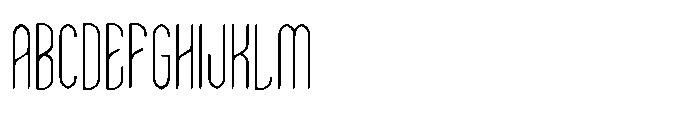 Monvara Extra Light Font UPPERCASE