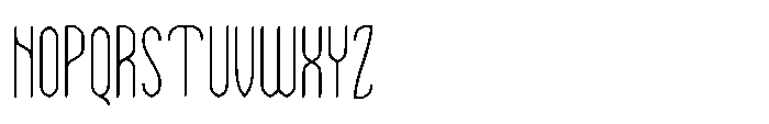Monvara Extra Light Font UPPERCASE