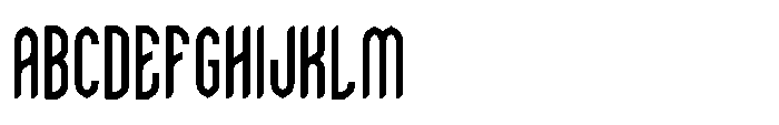 Monvara Medium Font UPPERCASE