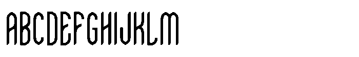 Monvara Regular Font UPPERCASE