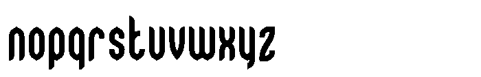 Monvara Semi Bold Font LOWERCASE