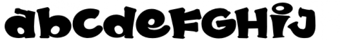 Moochio Regular Font LOWERCASE