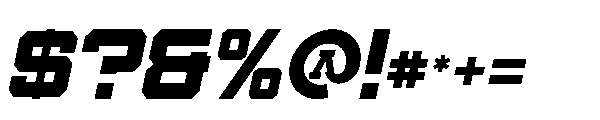 Mooda Italic Font OTHER CHARS