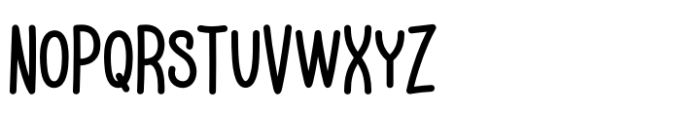 Moody Regular Font LOWERCASE