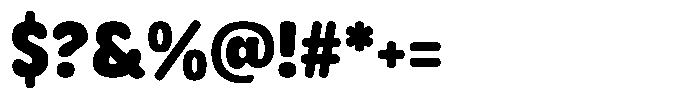 Mooky Font OTHER CHARS