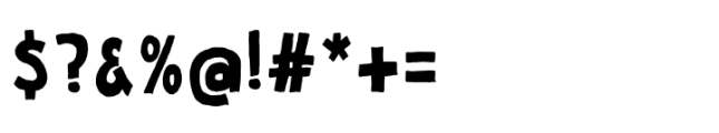 Moolina Regular Font OTHER CHARS