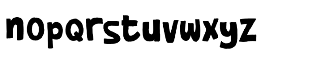 Moolina Regular Font LOWERCASE