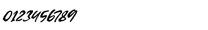 Moon Blade Italic Font OTHER CHARS