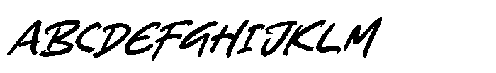 Moon Blade Italic FONT