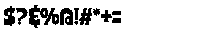 Moon Comic Font OTHER CHARS
