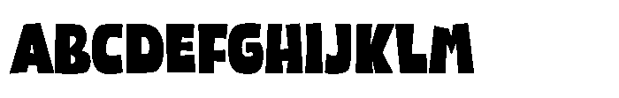 Moon Comic Font UPPERCASE